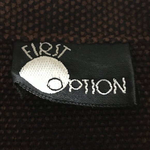 Vintage First Option Textured Jacket Woven Button Up - Picture 3 of 10